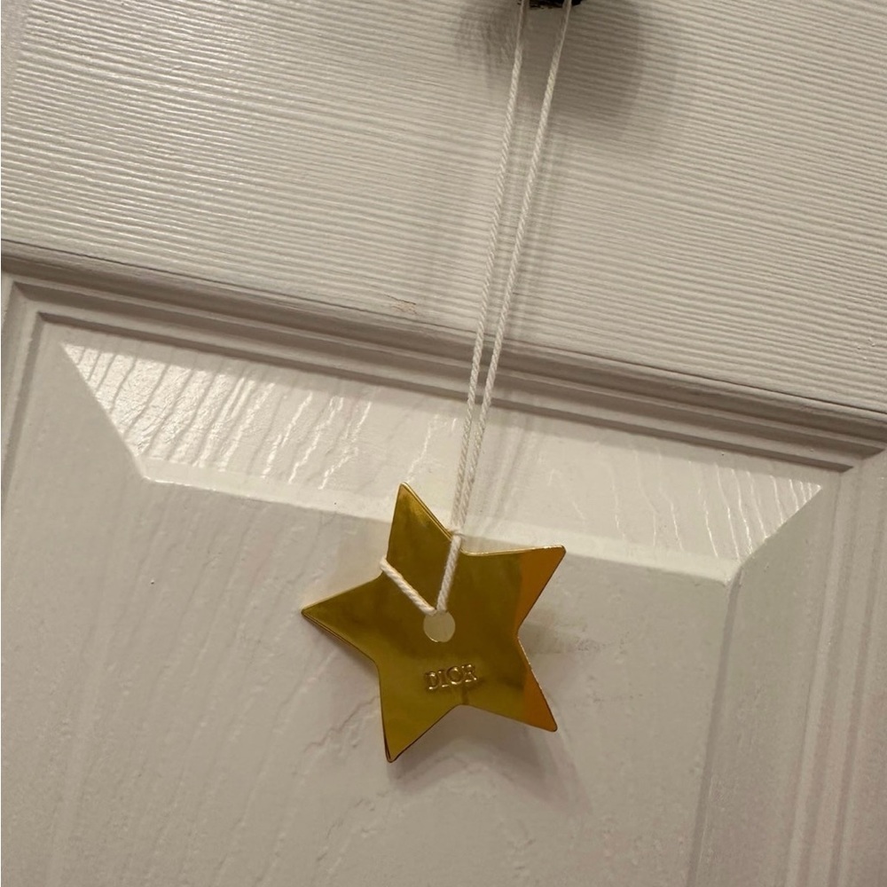 Christian Dior Star Bag Charm Ornament